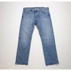 Vintage Y2K Levis 501xx Mens 38x30 Faded Button Fly Original Fit Denim Jeans